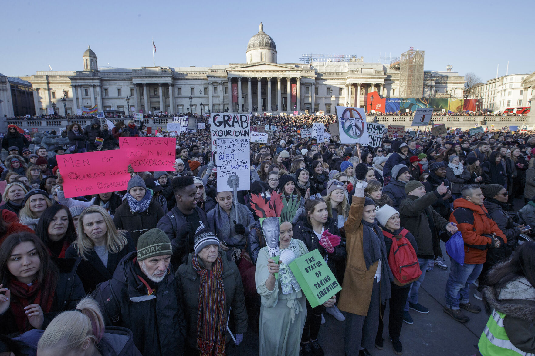 Britain Women's March